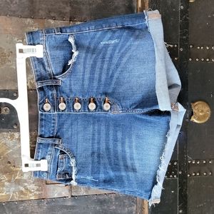 KanCan Button Fly Jean Shorts
